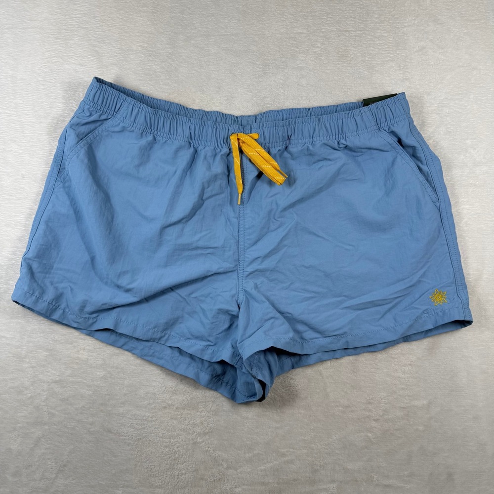 Alpine Design Mens XL Blue Athletic Shorts Elastic Waist Drawstring NWT